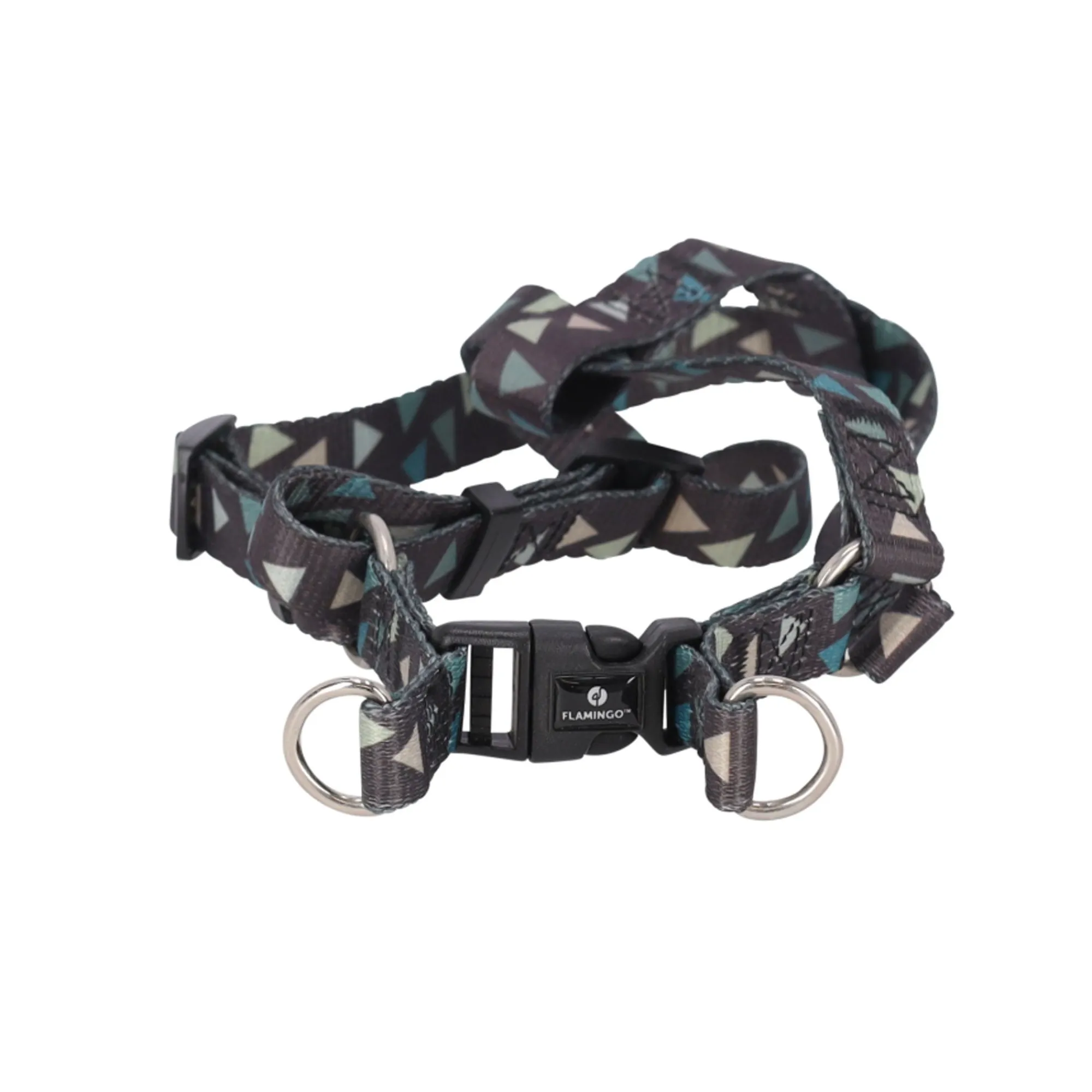 Flamingo Hondentuig>Harnas Step&Go Brisa bruin 30-40cm