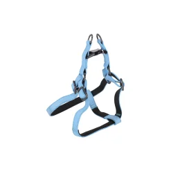Flamingo Hondentuig>Harnas Step&go Leza blauw M 45-65cm
