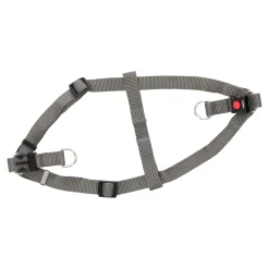 Friendly Pet Hondentuig>Harnas Step&go Ziggi donkergrijs XS 10mm 20-35cm FP