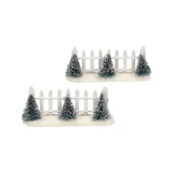 O'malley Kerstdorp>Hekwerk mini wit