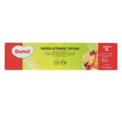 Dumil Koken & Tafelen>Hersluitbare zipzak 3L 15st