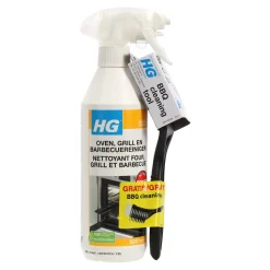 HG Schoonmaken>krimp barbecue reiniger + borstel