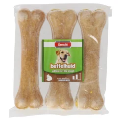 Smulti Hondensnacks>Hondenbeen kip 16cm 3st