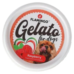 Flamingo Hondensnacks>Hondenijs Gelato ananas/banaan/framboos
