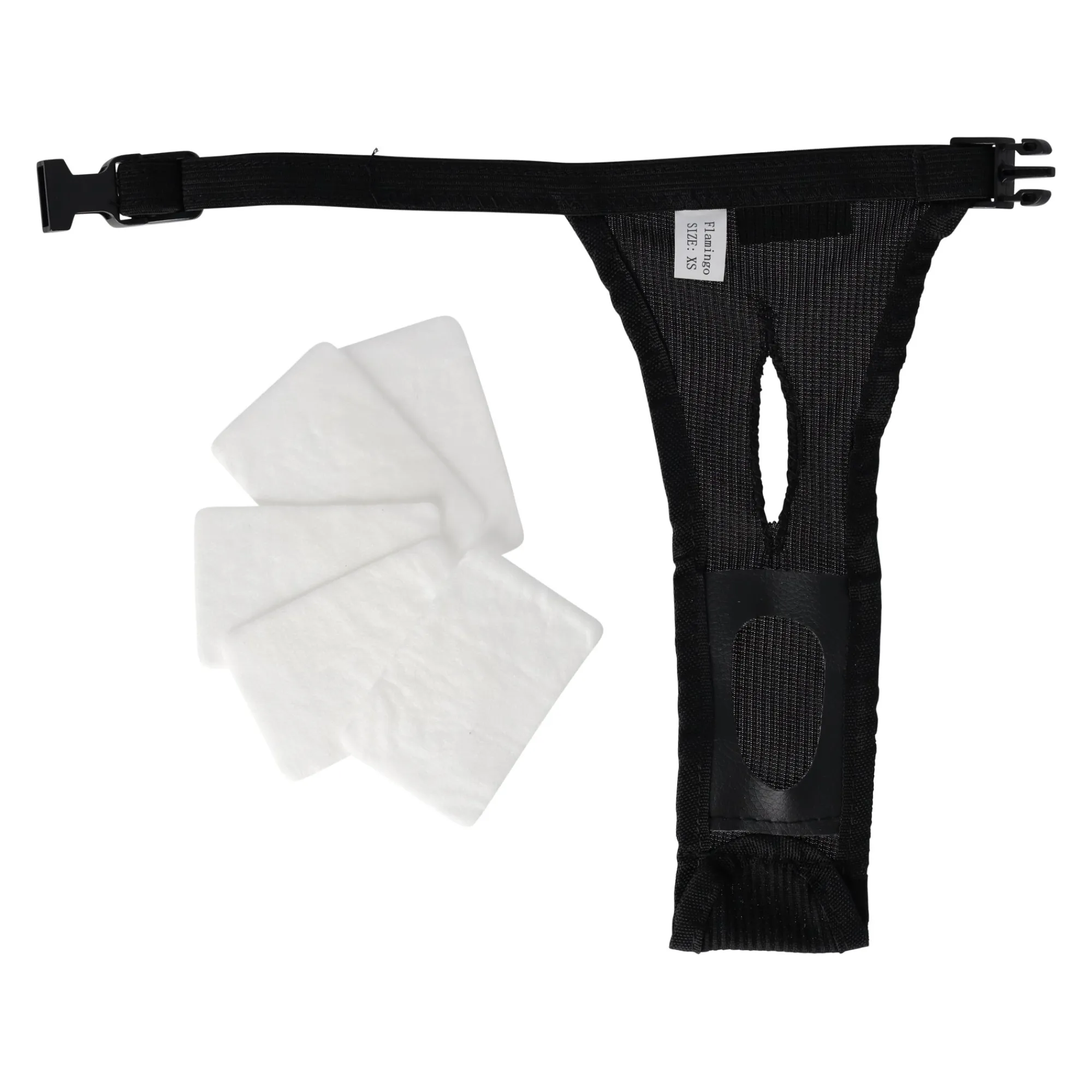 Flamingo Hondenverzorging>Hondenslip nr 0 zwart Jolly