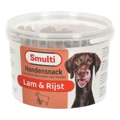 Smulti Hondensnacks>Hondensnack bone lam en rijst groot 1800 g
