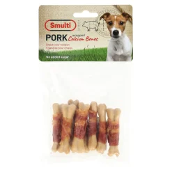 Smulti Hondensnacks>Hondensnack calcium been + spek 85g