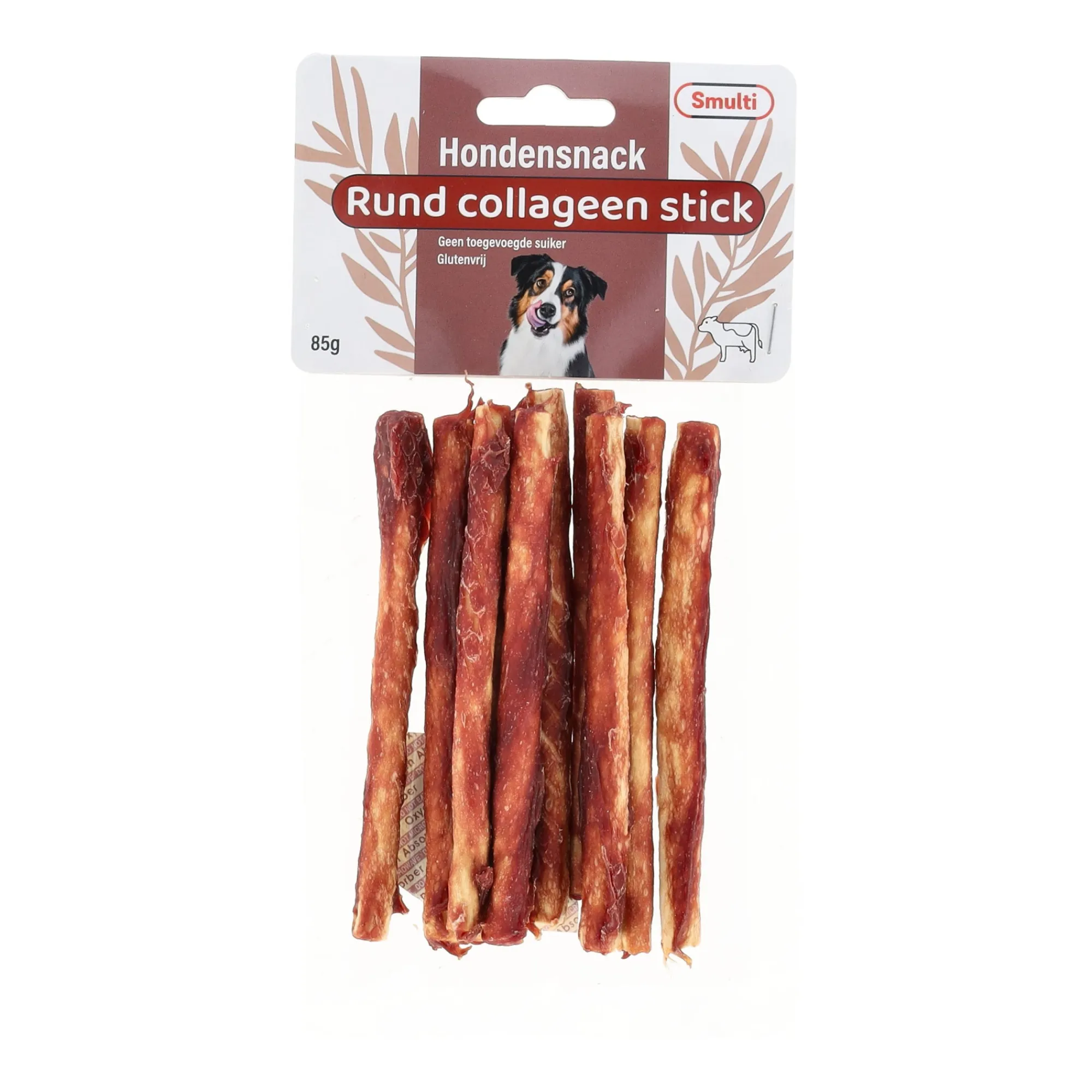 Smulti Hondensnacks>Hondensnack collageen rund stick 85g