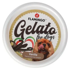 Flamingo Hondensnacks>Hondensnack Gelato ijs vanille/appel/aardbei assorti