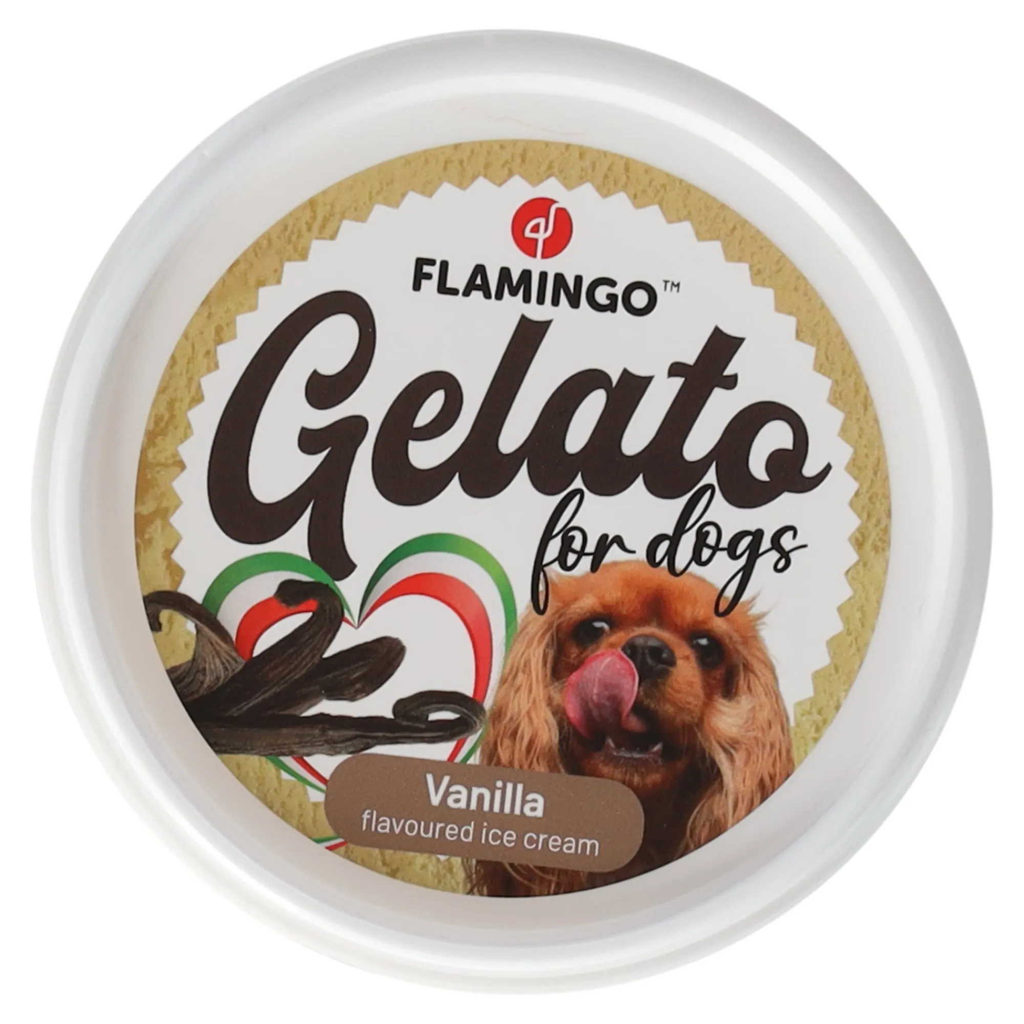 Flamingo Hondensnacks>Hondensnack Gelato ijs vanille/appel/aardbei assorti