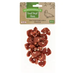 Smulti Hondensnacks>Hondensnack hart eend met kaas 85 g
