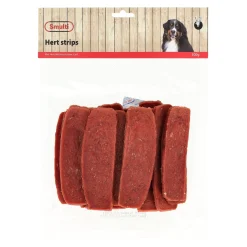 Smulti Hondensnacks>Hondensnack hert strips 300g