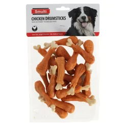 Smulti Hondensnacks>Hondensnack kip calcium bone 400 g
