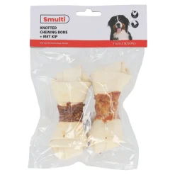 Smulti Hondensnacks>Hondensnack kip knoopbeen 11cm 2st