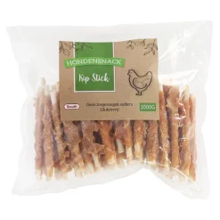 Smulti Hondensnacks>Hondensnack kip stick 12cm 1000g
