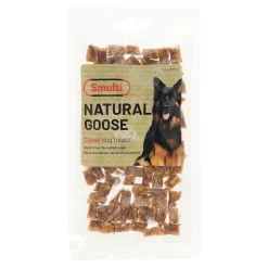 Smulti Hondensnacks>Hondensnack nature gans blokjes 80g