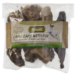 Smulti Hondensnacks>Hondensnack natuur lamsoor haar 200gr