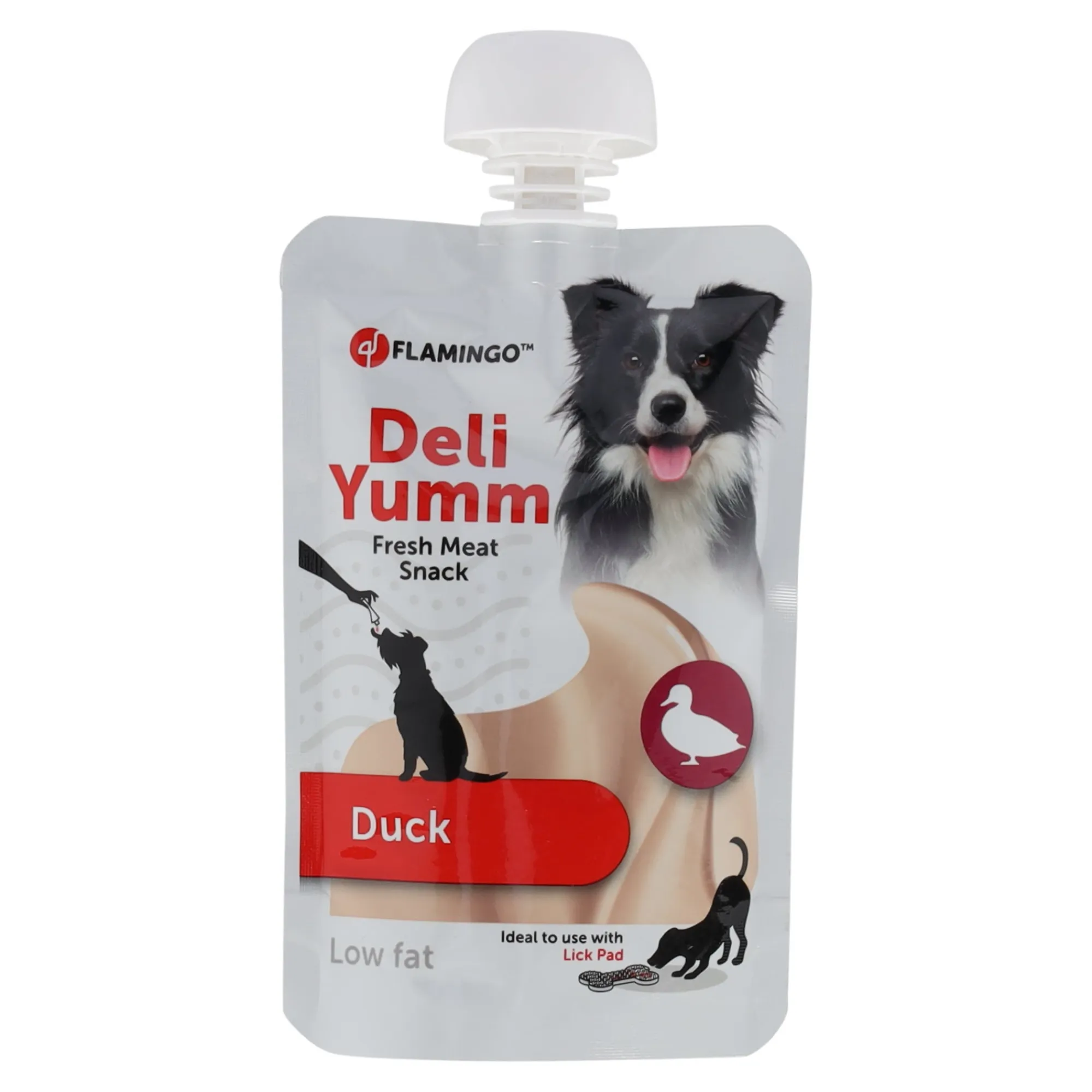 Flamingo Hondensnacks>Hondensnack pasta eend 90gr Smulti