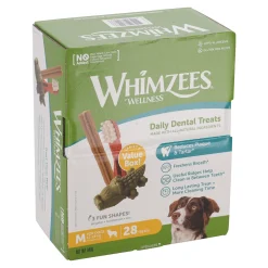 Whimzees Hondensnacks>Hondensnack variety box M 28st