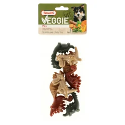 Smulti Hondensnacks>Hondensnack veggie dino mix S 120g