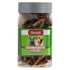Smulti Hondensnacks>Hondensnack/kat visjes 90G