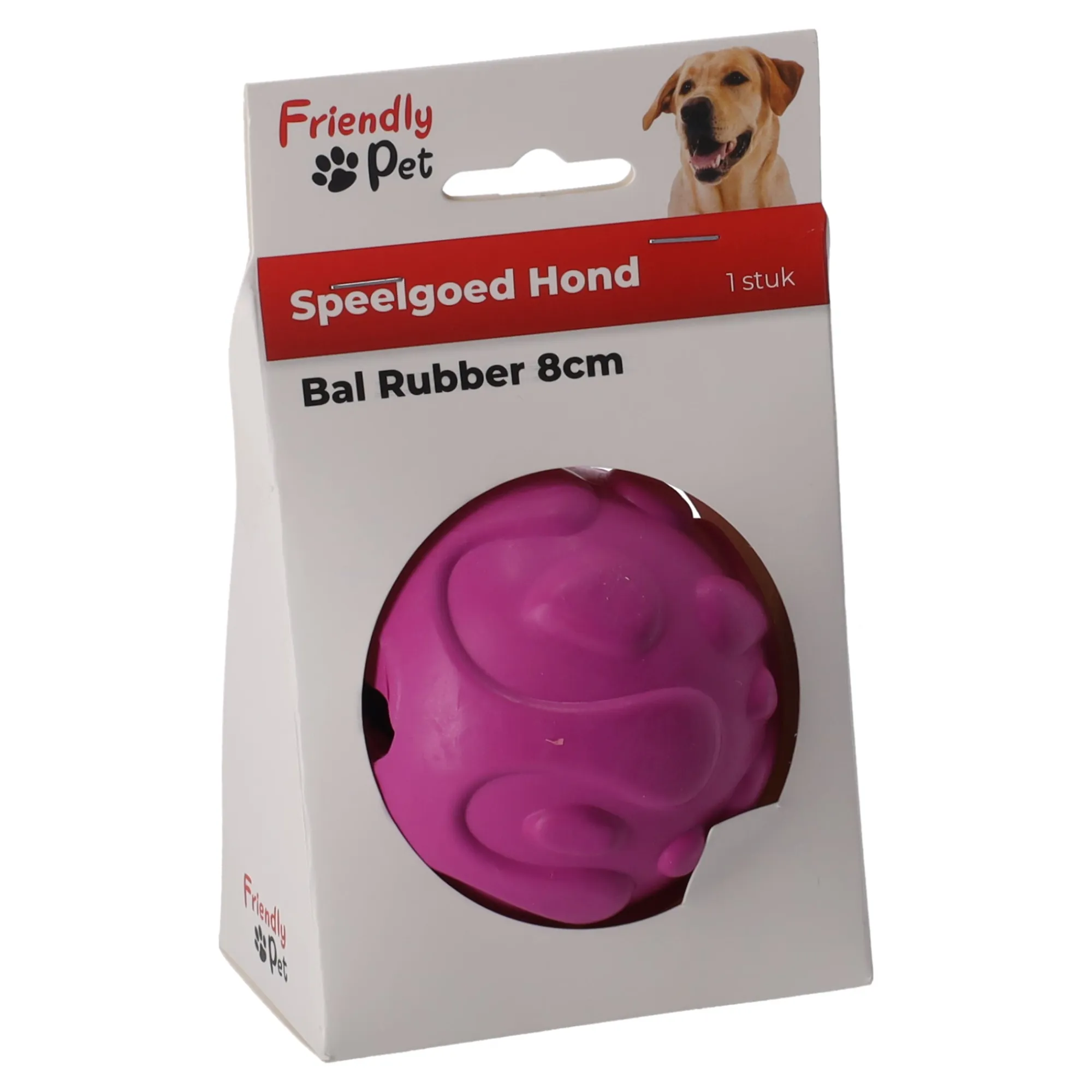 Friendly Pet Hondenspeelgoed>Hondenspeelgoed bal 8cm