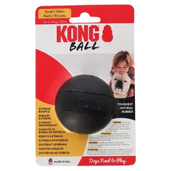 Kong Hondenspeelgoed>Hondenspeelgoed bal S zwart