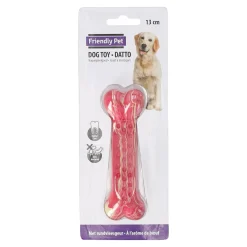 Friendly Pet Hondenspeelgoed>Hondenspeelgoed been gebogen rund 13cm