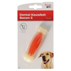 Friendly Pet Hondenspeelgoed>Hondenspeelgoed bot bacon dental S