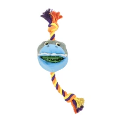 Friendly Pet Hondenspeelgoed>Hondenspeelgoed draak met touw TPR 36cm