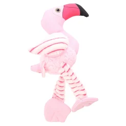 Friendly Pet Hondenspeelgoed>Hondenspeelgoed flamingo roze 16x35cm