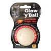 Hondenspeelgoed>Hondenspeelgoed glow Y ball 6cm