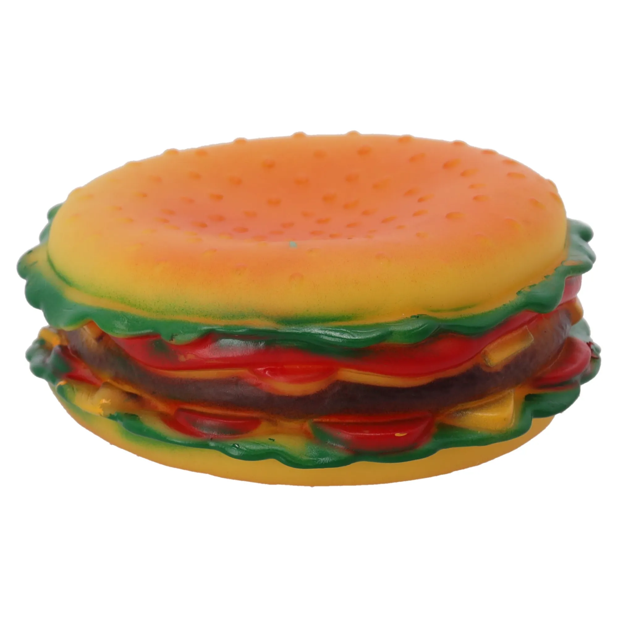 Friendly Pet Hondenspeelgoed>Hondenspeelgoed hamburger groot 15cm
