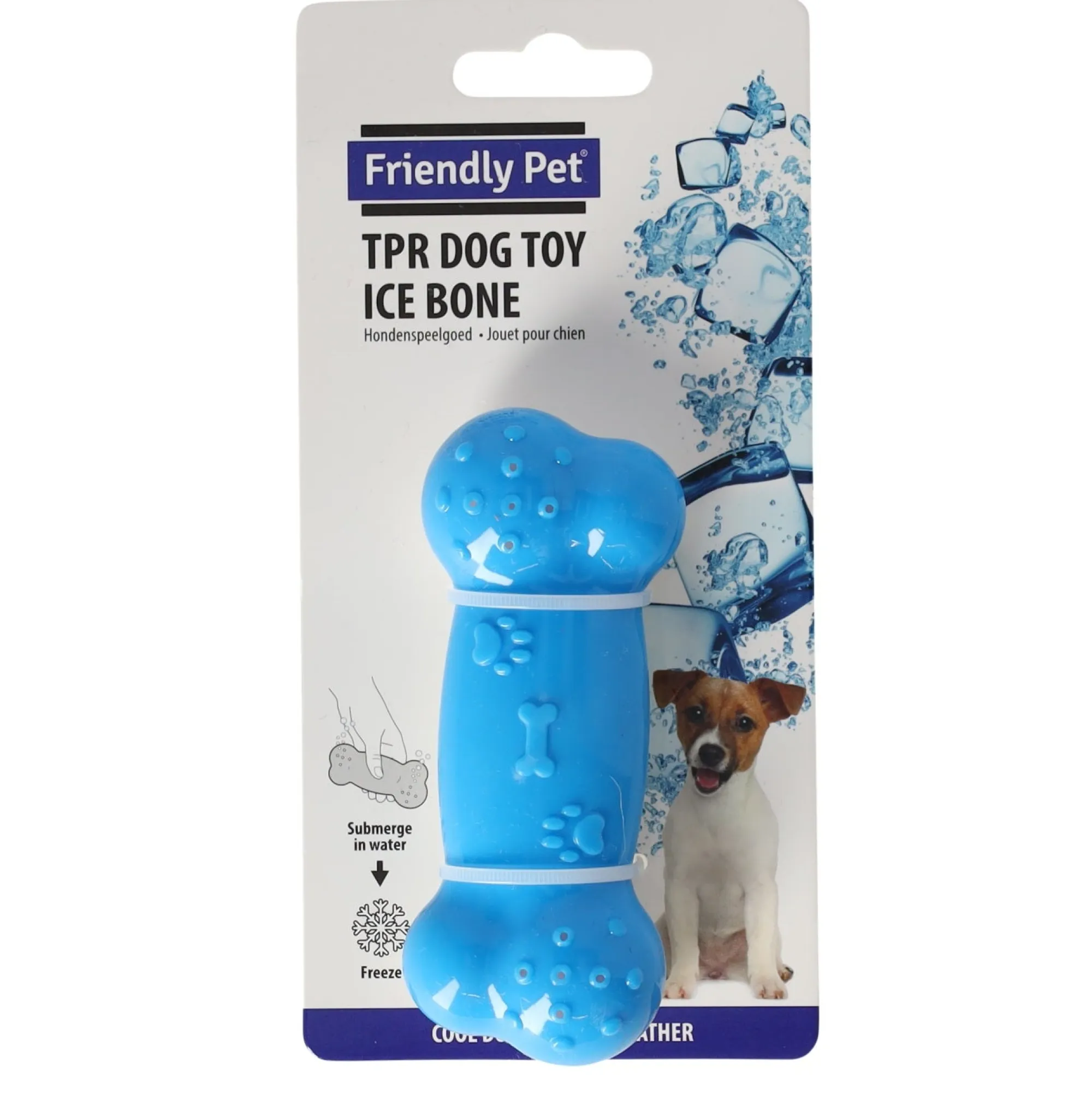 Friendly Pet Hondenspeelgoed>Hondenspeelgoed ice been TPR 11 cm