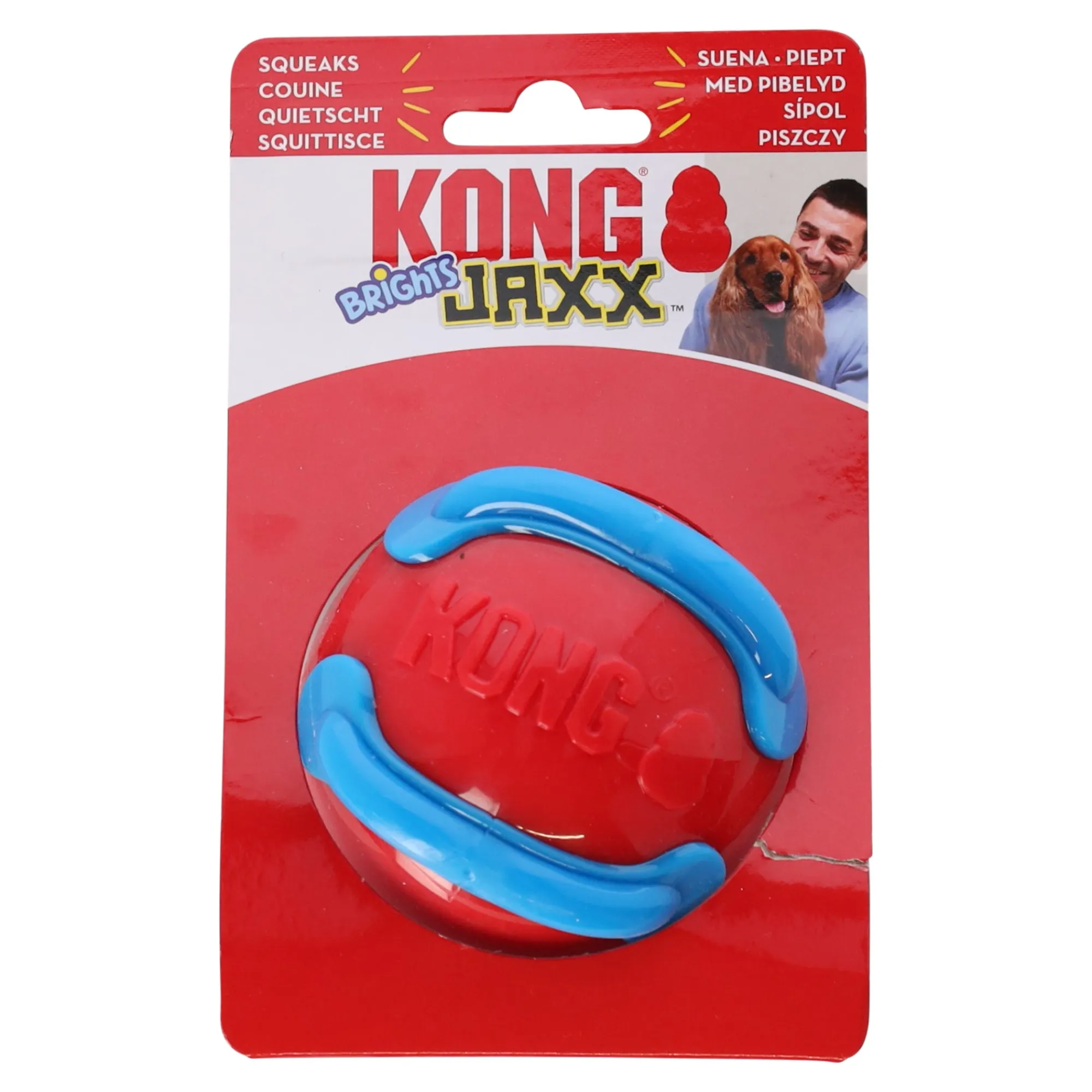 Kong Hondenspeelgoed>Hondenspeelgoed jaxx bal L