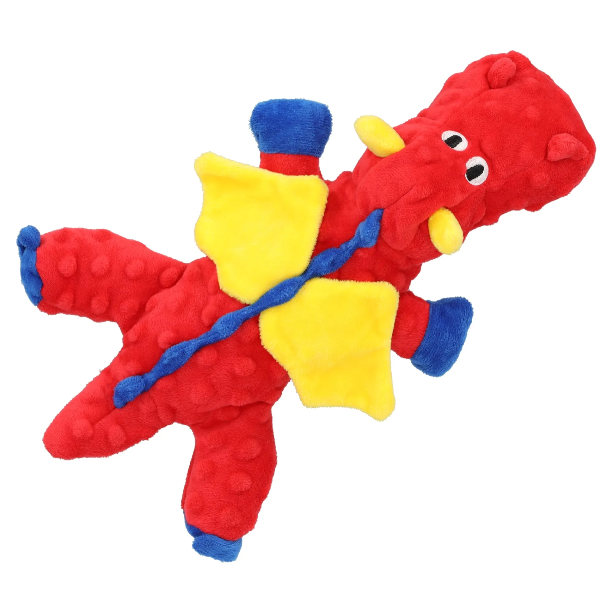 Friendly Pet Hondenspeelgoed>Hondenspeelgoed Jorre draak rood 23x35x8cm