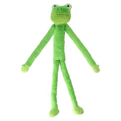 Friendly Pet Hondenspeelgoed>Hondenspeelgoed kikker groen 15x70cm