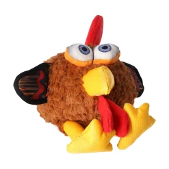 Friendly Pet Hondenspeelgoed>Hondenspeelgoed kip bruin 29x35cm