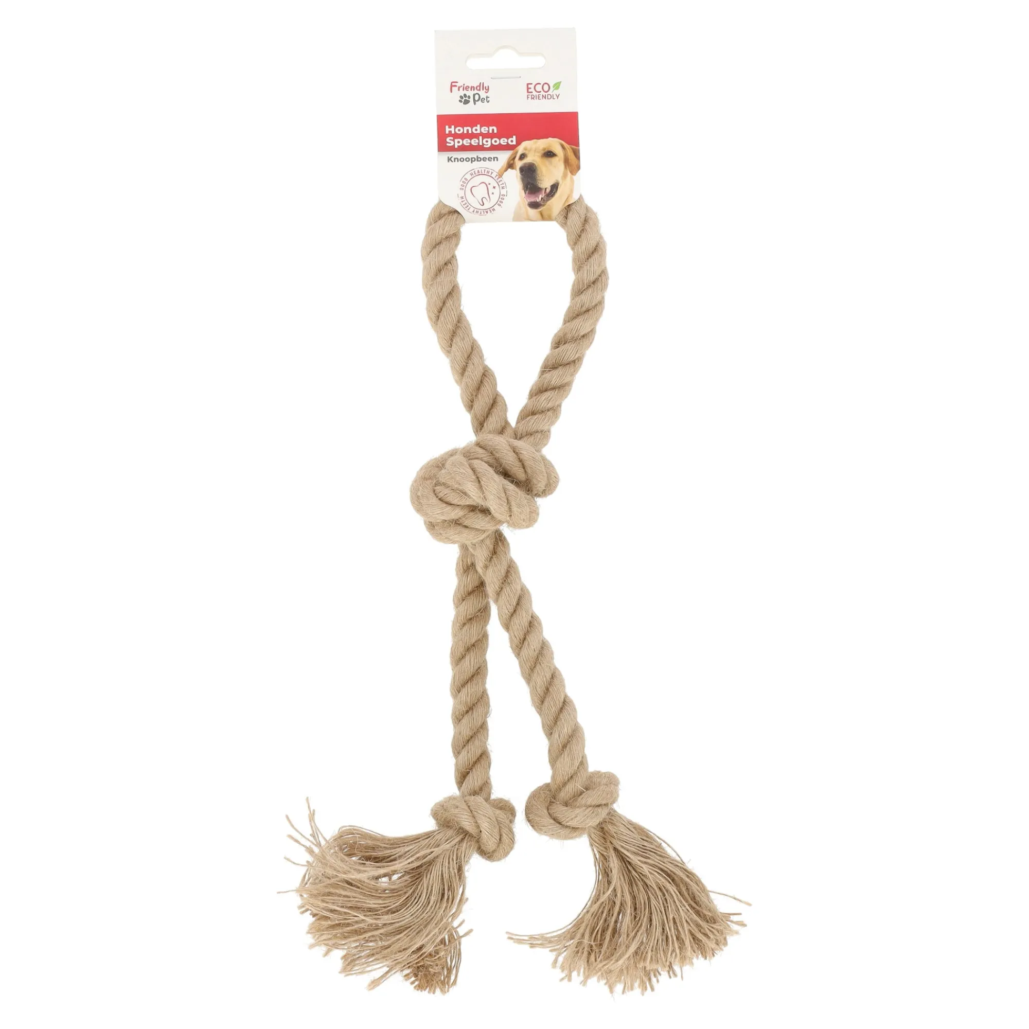 Friendly Pet Hondenspeelgoed>Hondenspeelgoed knoopbeen 35 x 8 x 5 cm