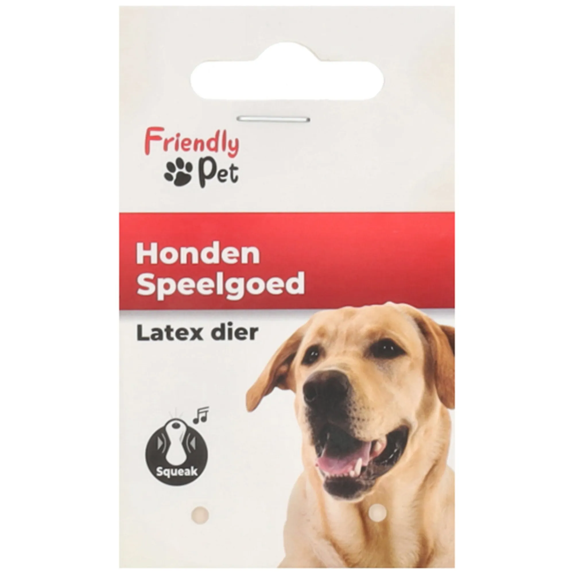 Friendly Pet Hondenspeelgoed>Hondenspeelgoed konijn 17cm latex