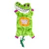 Friendly Pet Hondenspeelgoed>Hondenspeelgoed krokodil+touw 40cm