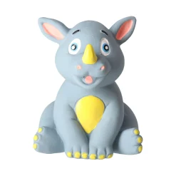 Friendly Pet Hondenspeelgoed>Hondenspeelgoed latex neushoorn 9cm
