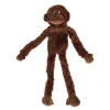 Friendly Pet Hondenspeelgoed>Hondenspeelgoed Madina aap bruin S 17x12x57cm