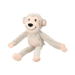 Friendly Pet Hondenspeelgoed>Hondenspeelgoed Minka aap beige 23x12x40cm