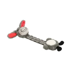 Friendly Pet Hondenspeelgoed>Hondenspeelgoed Necki ezel plush grijs 41x18,5x8,5cm