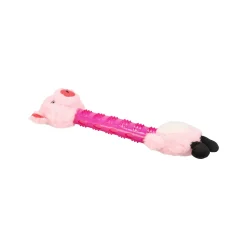 Friendly Pet Hondenspeelgoed>Hondenspeelgoed Necki varken plush roze 38x15x7cm