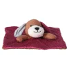 Friendly Pet Hondenspeelgoed>Hondenspeelgoed Nilak plush bruin 26cm