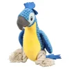 Friendly Pet Hondenspeelgoed>Hondenspeelgoed papegaai blauw 35cm