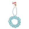Friendly Pet Hondenspeelgoed>Hondenspeelgoed ring touw met tpr 34cm