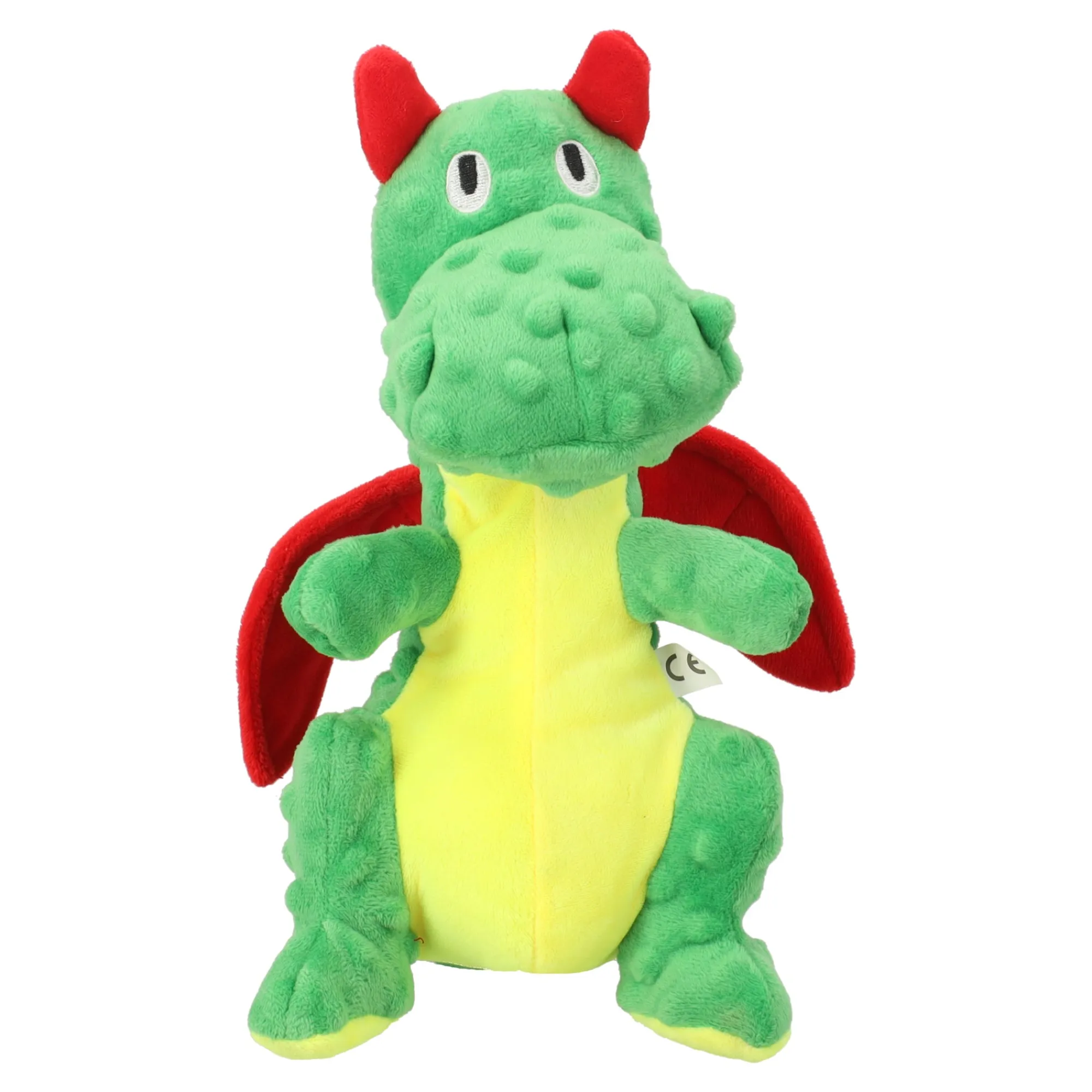 Friendly Pet Hondenspeelgoed>Hondenspeelgoed Riso draak groen 14x26x28cm